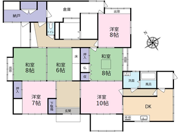 detached 茨城県北茨城市磯原町磯原１６３０番地